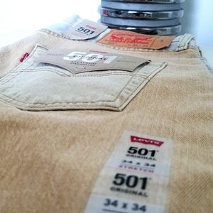 NEW | Levi's 501 Original Fit Colorblock Jeans